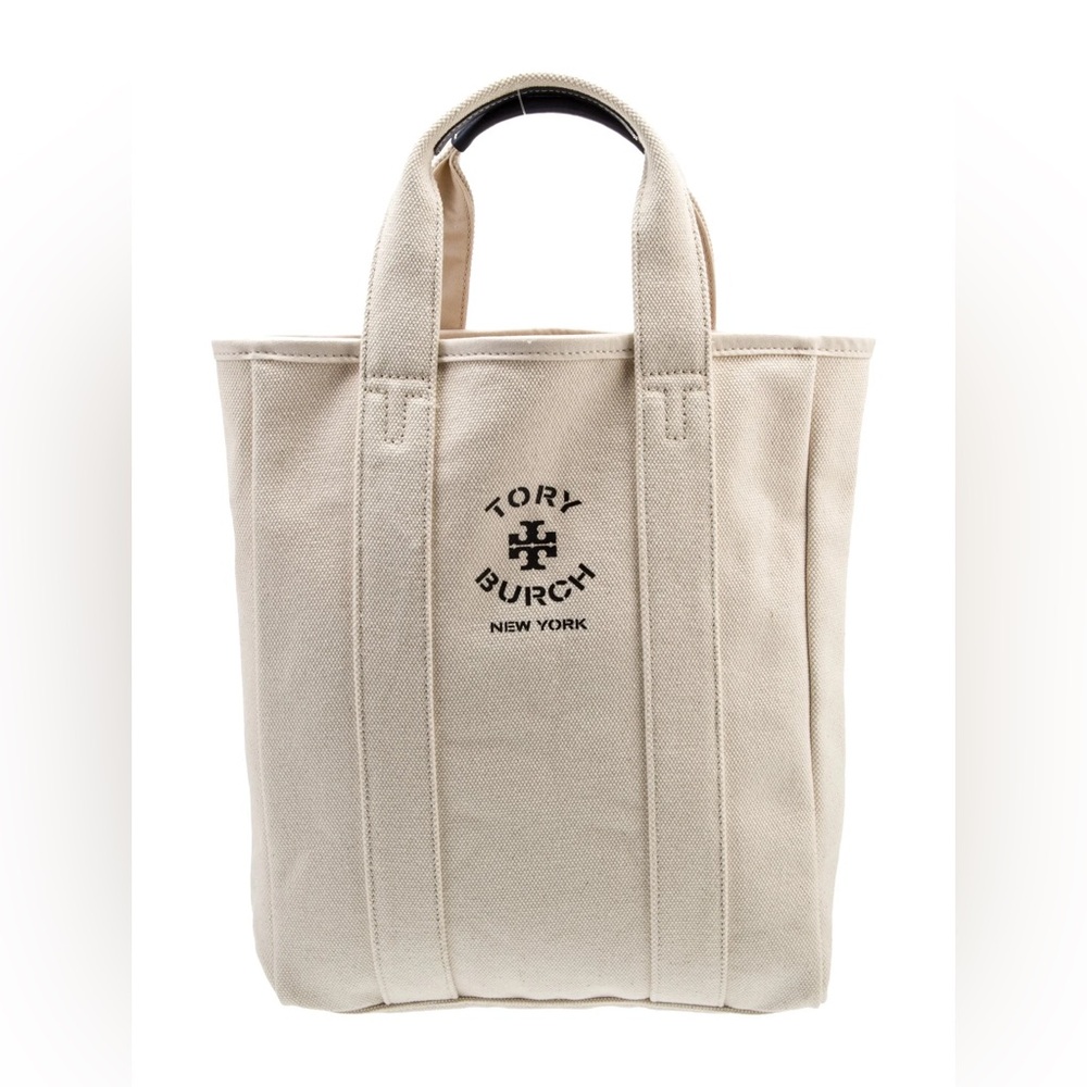 LikeNew EUC Authentic Tory Burch Limited Edition Mercer Street Canvas Print Tote